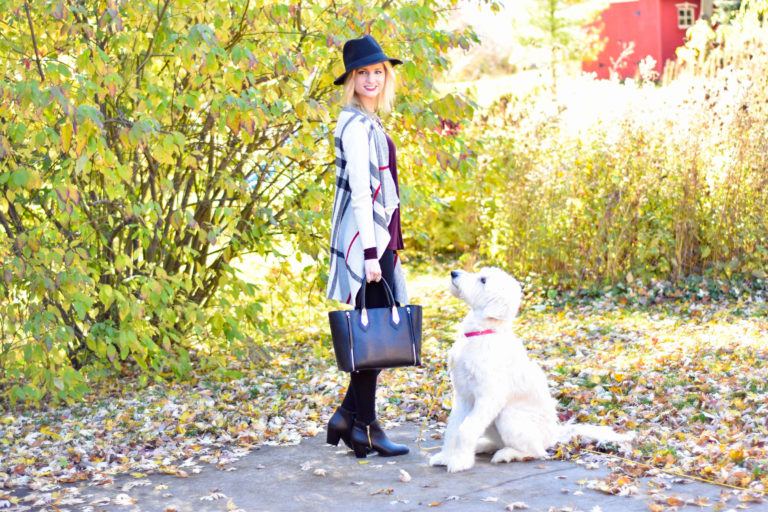 Plaid Knit Sweater Weather!